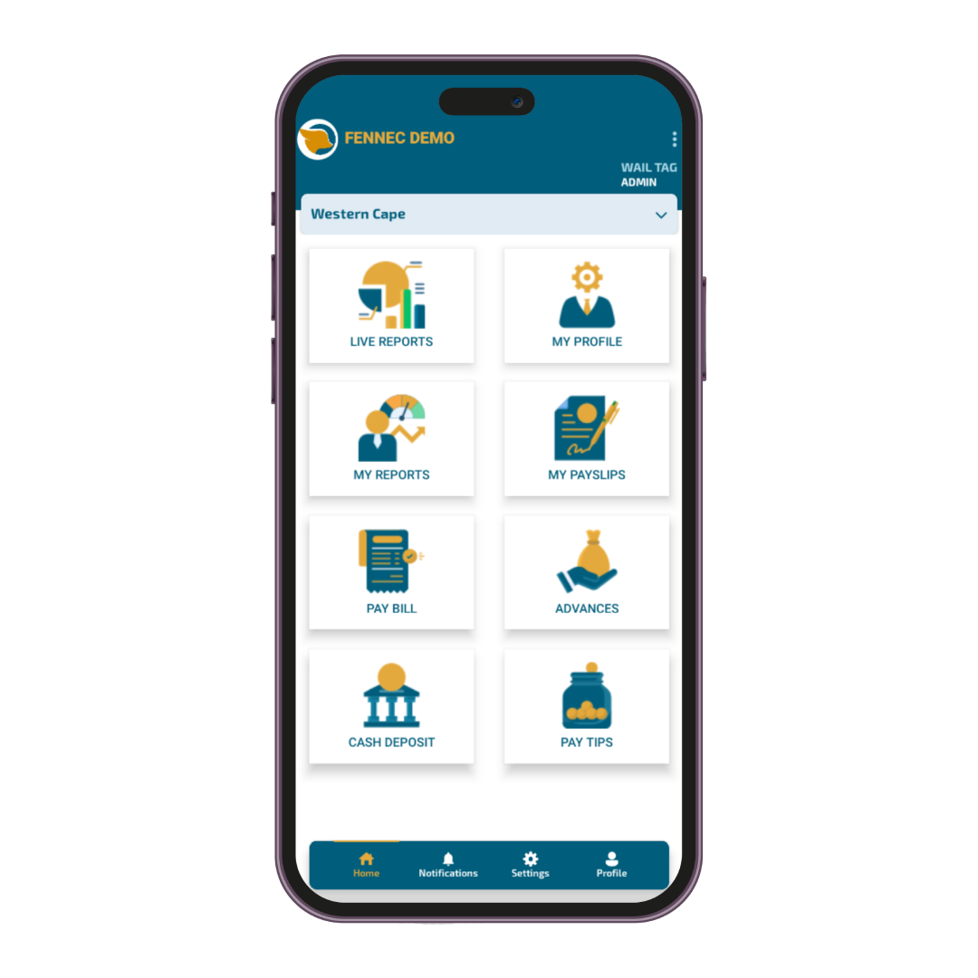 Employee App (Phone)